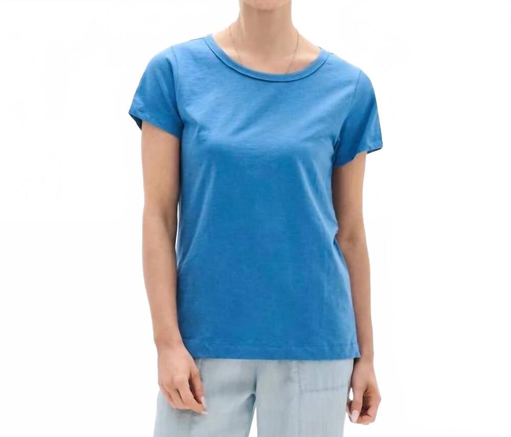 NEW HATLEY essential crew neck tee in star sapphire